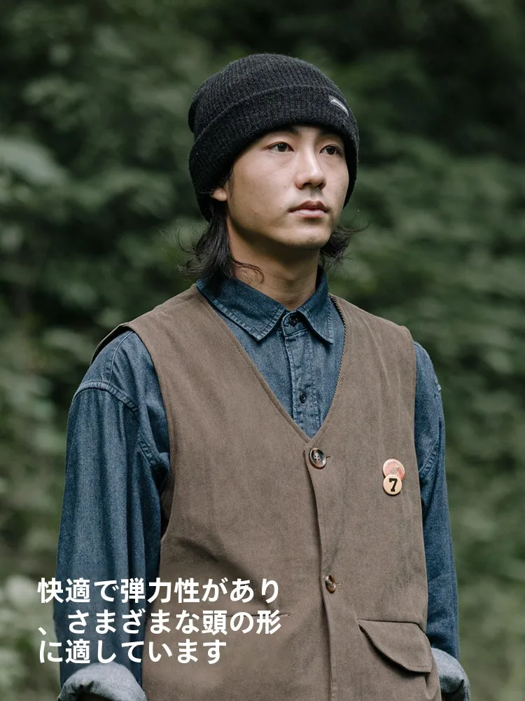 2月のキャンプで寒さに負けない！二重編みの羊毛ニット帽は本当に必要？