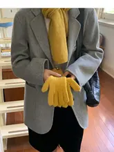 ヴィンテージ風ダブルフェイスウール手作りスーツコート【韓国スタイル】