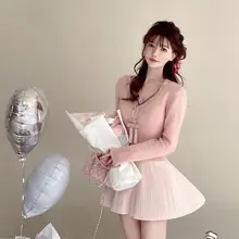 クリーンフィット 無地ハイウエスト プリーツスカート【女性用・多用途・シンプルデザイン】