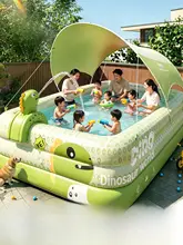 家庭用大型インフレータブルプール【子供と大人用・屋外用・遊び場】