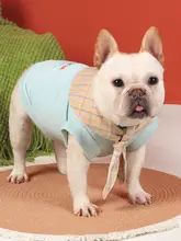 春秋向けの愛らしいペット用ウェア【薄手タンクトップ・中小型犬用】