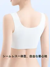 Badigo 使い捨てインナー 胸元美しく整える 薄型アイスシルクブラジャー【独立包装・旅行用に最適】