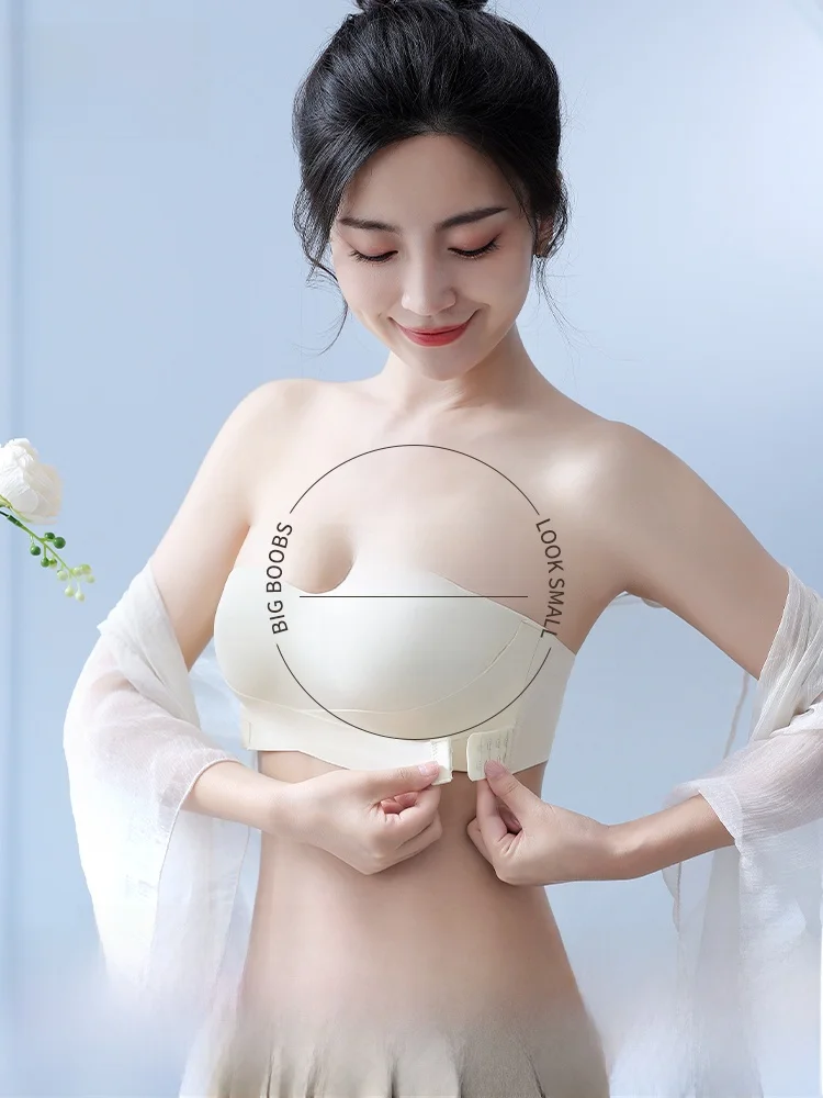 前留めビスチェブラジャー：肩紐落ち防止と小胸を美しく見せる設計