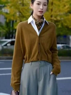 大人可愛い服 40代コーデ | 高腰ワイド レッグパンツで実現する自然な可愛さのガイド
