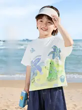 子供用 半袖Tシャツ【アニメデザイン・カジュアル・夏用・ラウンドネック】（セットアップ対応）