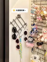 多機能壁掛け収納ラック【マスク・ダoll・キーホルダー展示用】