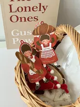 クリスマス＆お正月用かわいいタグカード【クッキーやキャンディーのギフト用・お菓子＆ケーキ飾り】