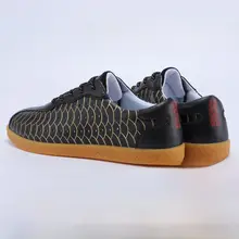 Feng Qing Yang 太極拳シューズ【本革・ゴムソール・黒】