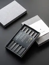 軽量チタン製箸【高級ギフトボックス・食品グレード・滑り止め付き】（セットアップ対応）