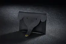 本革製 カードケース【女性用・キャラクター柄・小銭入れ・運転免許証・カードポケット付き】