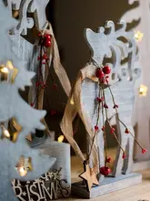 クリスマスツリーのトナカイデコレーション小物【テーブル装飾・アメリカンスタイル】