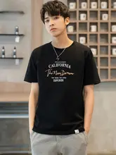 オリジナルデザインのメンズ半袖Tシャツ【純綿・薄手・夏用】
