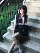 オリジナルJK制服【夏用・短袖シャツ・チェック柄スカート】（セットアップ対応）