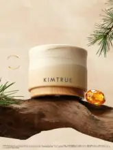 クレンジングバーム 顔用 泥状 乳化不要 アンバーパイン レッドペアの香り「KIMTRUE」