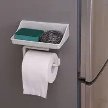 穴あけ不要のトイレットペーパーホルダー【衛生的な収納・壁掛け式・シンプルデザイン】