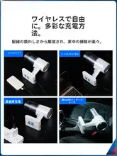 尤利特 ワイヤレスハンドヘルド掃除機【高出力・車用・家庭用・コンパクト】