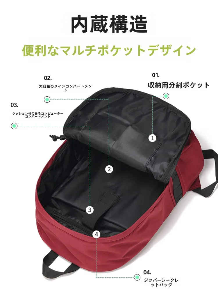 リュックの大きさを間違えると、通勤も通学もストレスになる！どう選ぶべきか？