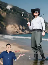 YogelTackle 防水のウエストハイダイブパンツ【釣り用・耐摩耗・軽量】