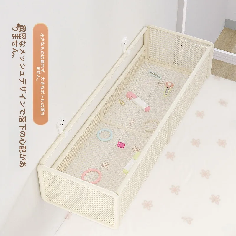 壁掛け収納ラック：寝室用金属製スナック収納の設置ガイド