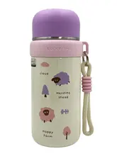 可愛い子供用保温カップ【直飲み・茶こし付き・学校用】