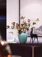 現代的なデザインの陶器製花瓶【創意的・リビング用・仏教的な雰囲気のインテリア装飾】