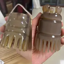 牛角製 マッサージブラシ【頭皮ケア・脱毛予防・天然素材】