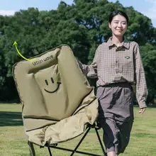 Urbanwave アウトドア折りたたみ椅子【月型デザイン・携帯用・ビーチ用・釣り用】