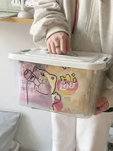 透明な収納ボックス【大容量・スペース節約・衣類・お菓子・おもちゃ用】