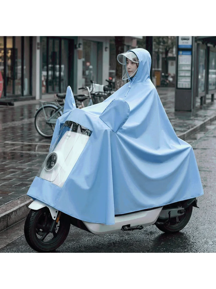 全身用電動バイクレインコート【防水・大きめ・男女兼用】