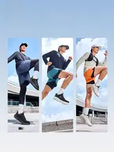 Peak ランニングシューズ メンズ スニーカー 軽量 防風 撥水 ブラック 秋冬