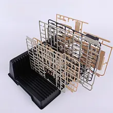 模型工具用パーツ置き架【簡単取り出し設計】