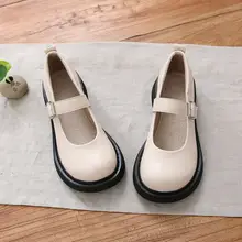 メリージェーン レディース ビッグトゥ 浅履き 厚底 ウェッジヒール ワンストラップ ヴィンテージ 春 パンプス