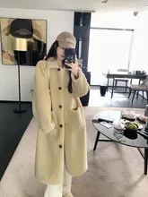 famouswang テディファー中長丈コート【冬用・厚手・レディース】