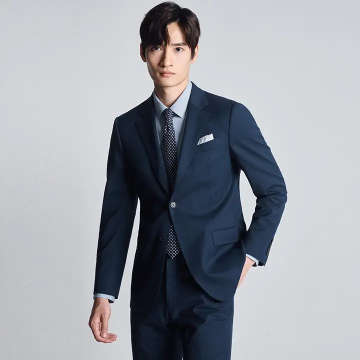 秋冬用 ビジネススーツジャケット【シワ防止・ウール・カジュアルパンツ付き】（セットアップ対応）