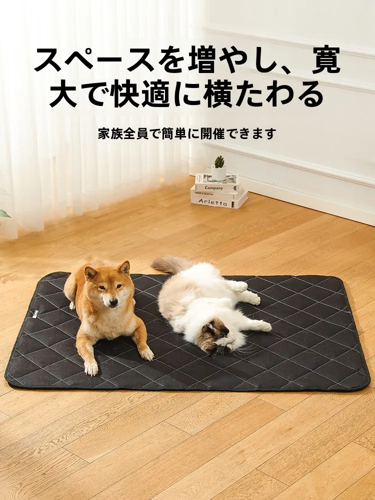 ペット用防水犬用マット：防噛・防尿・四季通用のスリムデザインが実用性を実証