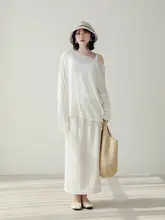 透かし編みデザインの女性用日焼け防止長袖トップス【薄手・夏用・極上の柔らかさ】