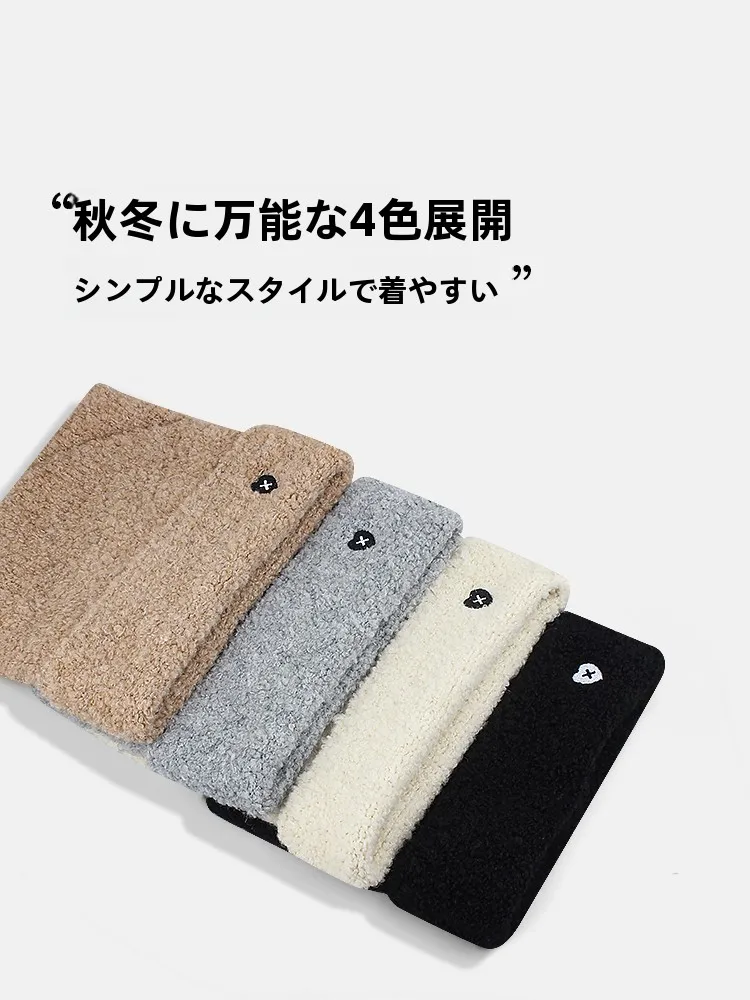 猫耳デザインの秋冬用ニット帽：耳あて付きで保暖性と可愛さを両立