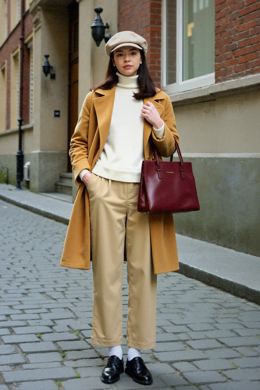 大人可愛い服 50代コーデ | メリノウールカーディガンで実現する自然な大人の可愛さ