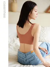 CAEEMHEE 極上の柔らかさ！ノンワイヤーブラトップ【秋冬用・薄手・大きい胸に最適】