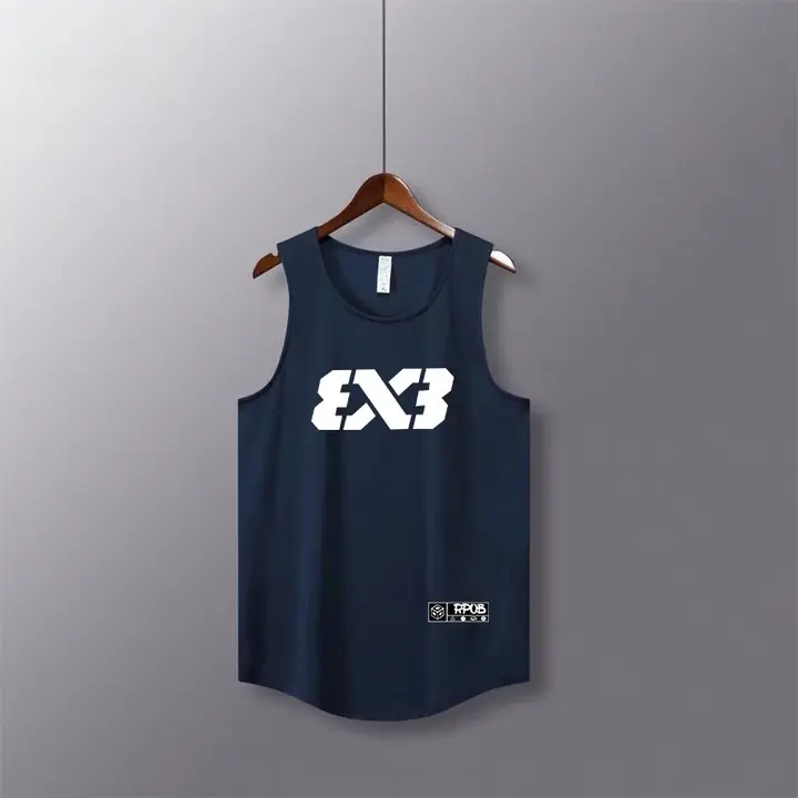 3V3タンクトップ ノースリーブTシャツ 吸汗速乾