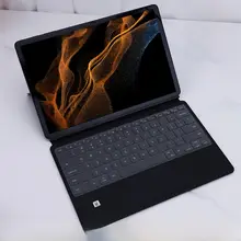Galaxy Tab S7+/S7FE/S8+/S9+/S10+用 キーボード保護フィルム【TPU製・クリア・極薄・Bluetooth対応】