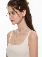 デザイン性に優れたロングネックレス【重ね付け対応・セレクトアクセサリー】