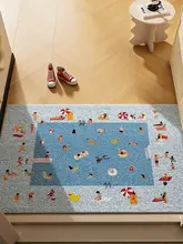 高級感のある玄関用マット【滑り止め・汚れに強い・室外用・除塵】
