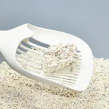 ペット用トイレ掃除に最適！大きな猫砂用スコップ【豆腐状の猫砂対応・清潔維持】