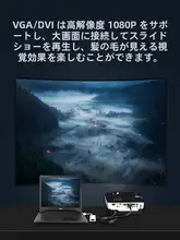 DPからHDMI・DVI・VGAに対応したトランスフォーマー【外部モニター・プロジェクター・テレビ用】