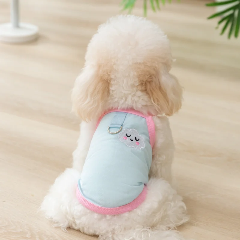 ペット用 冷感アイスシルクキャミソール【夏用・薄手・犬衣服】