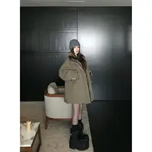 Skk Store 冬用ワイドフィットパーカー【防寒フェイクファーライニング・ゆったりシルエット・工装デザイン】