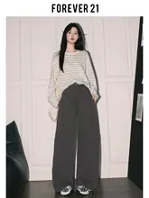 レディース ワイドレッグ カーゴデニムパンツ【ヴィンテージスタイル・ハイウエスト・フィット】