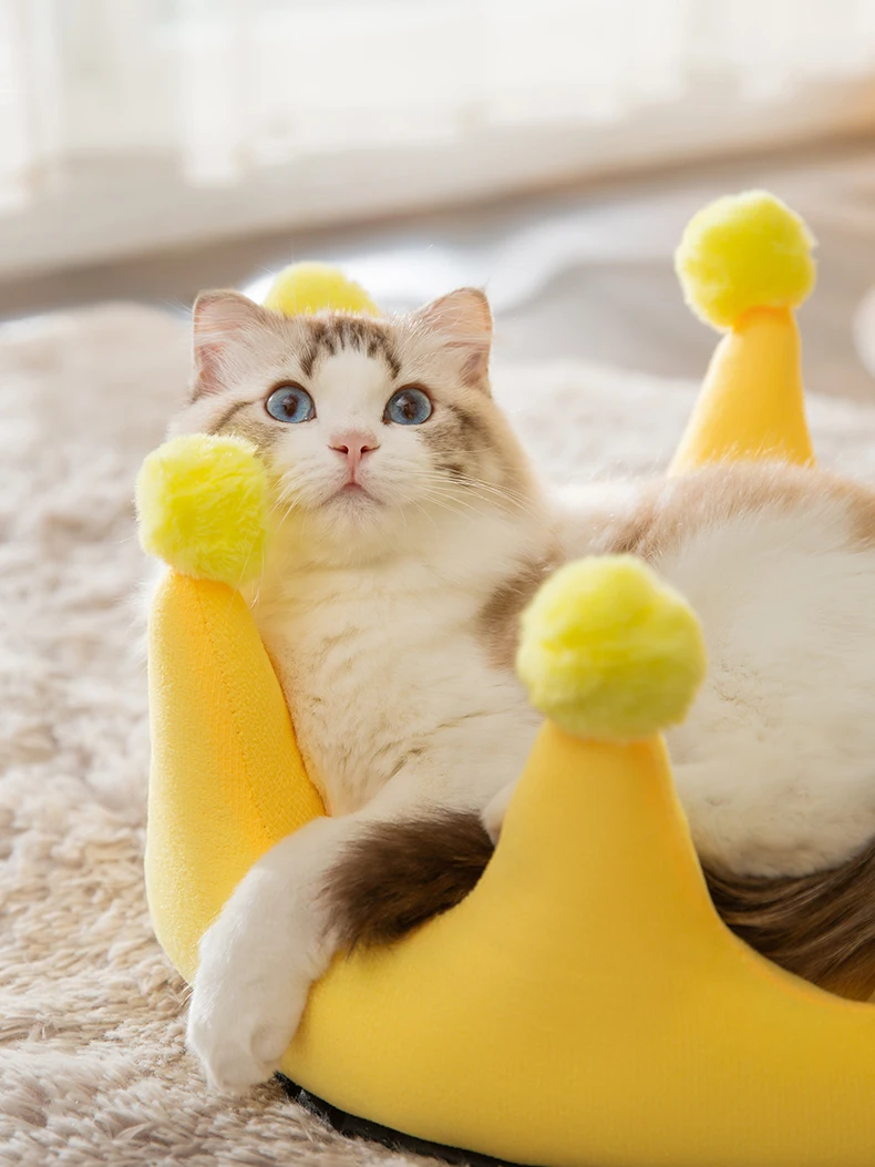一人暮らしの猫にぴったりなふわふわマット『かわいい王冠デザイン』の実際の使い勝手