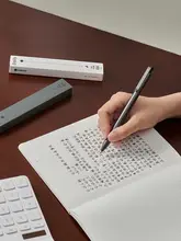 KACO 書きやすいDAILYボールペン【0.5mm・黒インク・メタルクリップ・800m記述量・スムーズな速乾タイプ】
